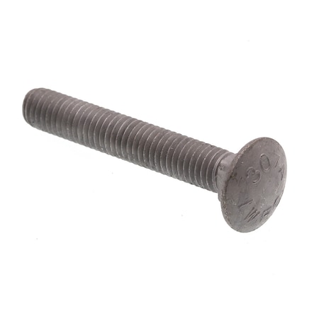Prime-Line Carriage Bolts 3/8in-16 X 2-1/2in A307 Grade A Hot Dip Galv Steel 25PK 9063685